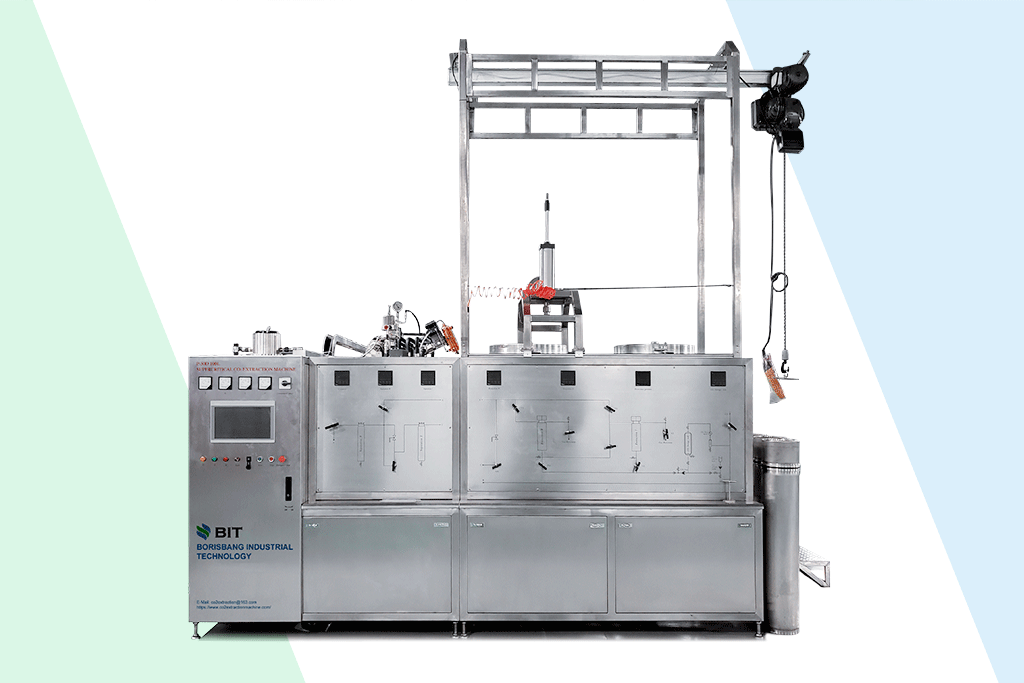 Pilot scale supercritical CO2 extraction equipment for essential oils