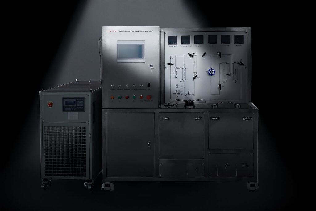 1L supercritical CO2 extractor used for mint flavonoid extraction