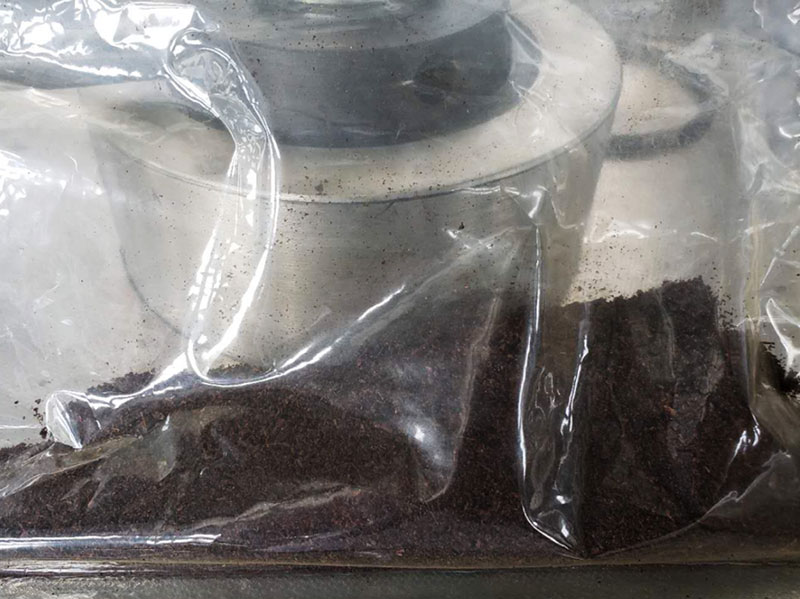 Vanilla bean powder for CO2 extraction and natural flavor production