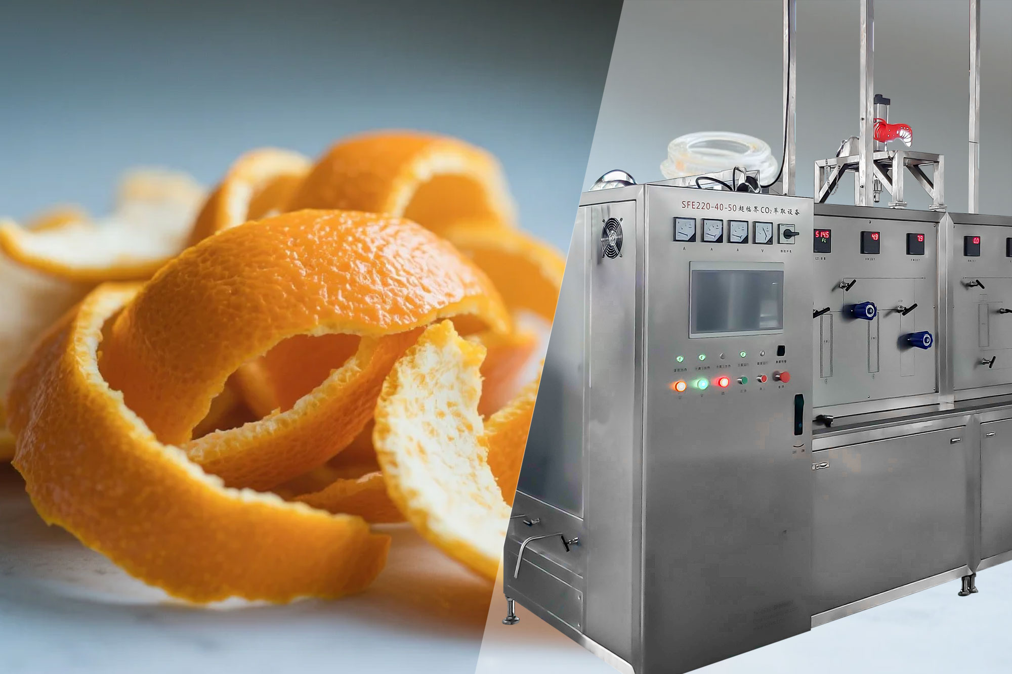 Supercritical CO2 Extraction of Citrus Peel Essential Oil