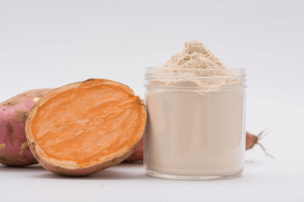 Sweet Potato Powder for β-Carotene Extraction