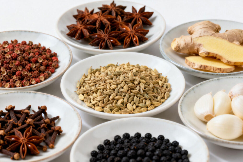 Mixed Spices for Spice Essential Oils Extraction