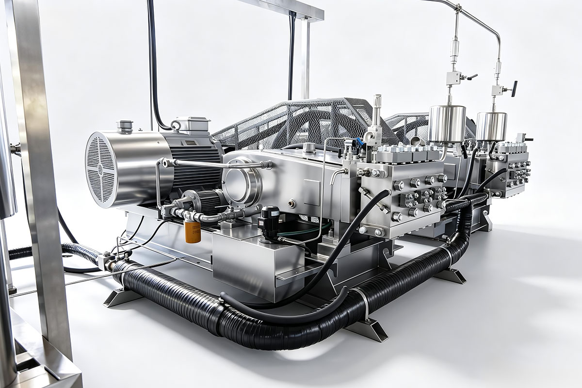 Dual CO2 high-pressure pumps for supercritical CO2 extraction system